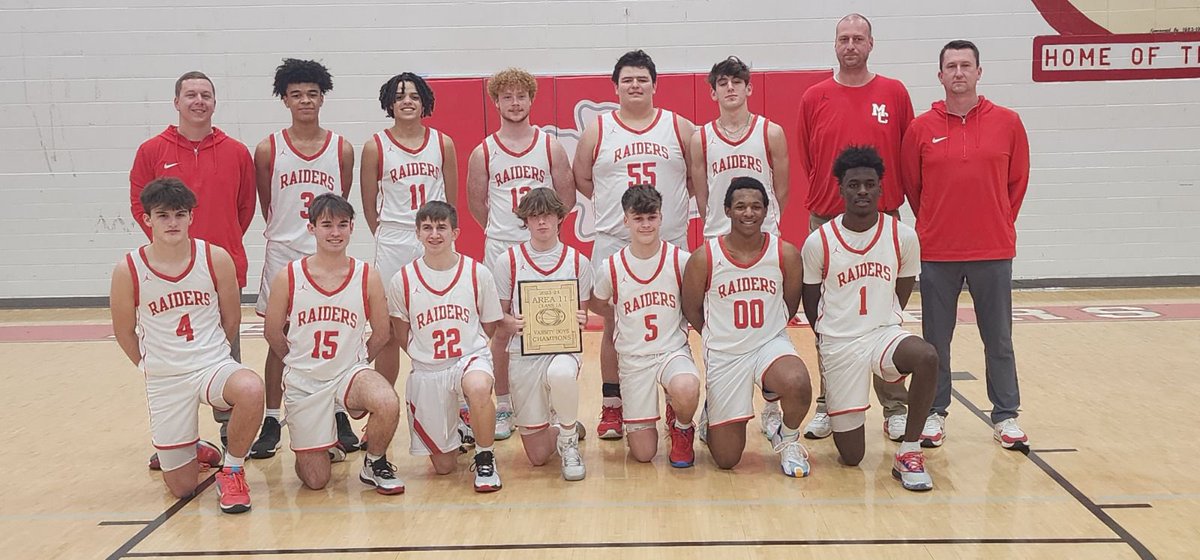 MC_raiderhoops's tweet photo. Area 11 Champs! So proud of this team! https://t.co/vfoUky63nQ