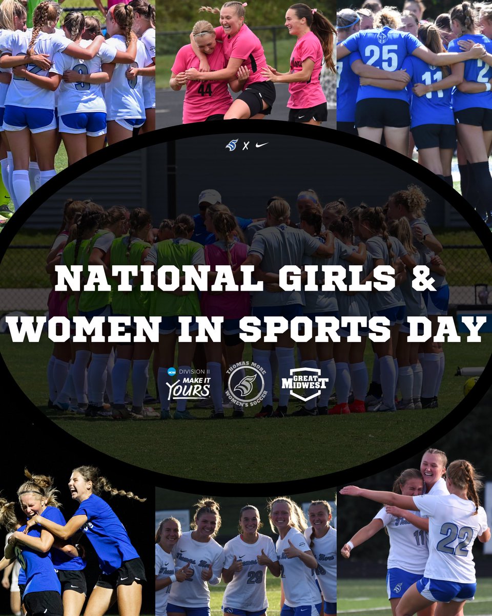 TMU_WSoccer's tweet photo. Happy National Girls & Women In Sports Day!
#NGWSD #MakeItMore #TMUWS #LetsGoSaints https://t.co/Z2ONT3Yxhn