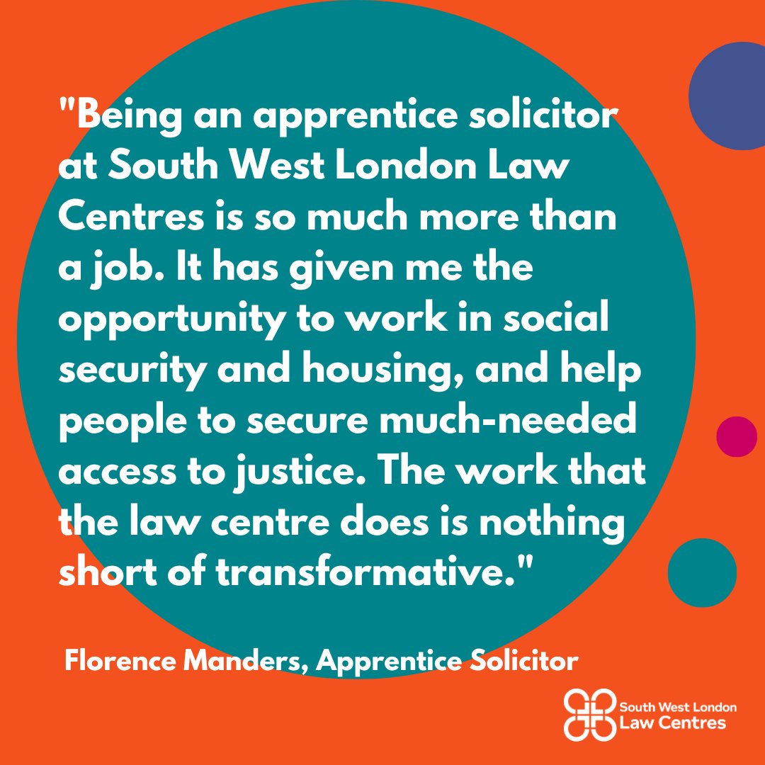 Celebrating our apprentices at South West London Law Centre for their invaluable contributions during #NationalApprenticeshipWeek!