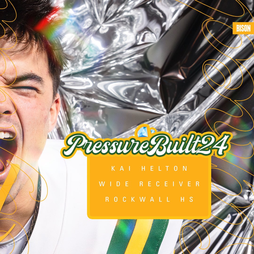 OBU_Football's tweet photo. Added a threat out wide! @HeltonKai 

#PressureBuilt24 | #NSD24 https://t.co/UXiBpRae7t