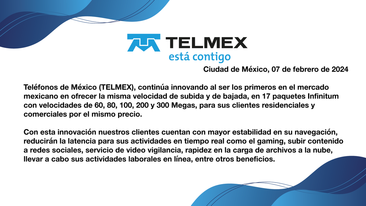 #TelmexInforma