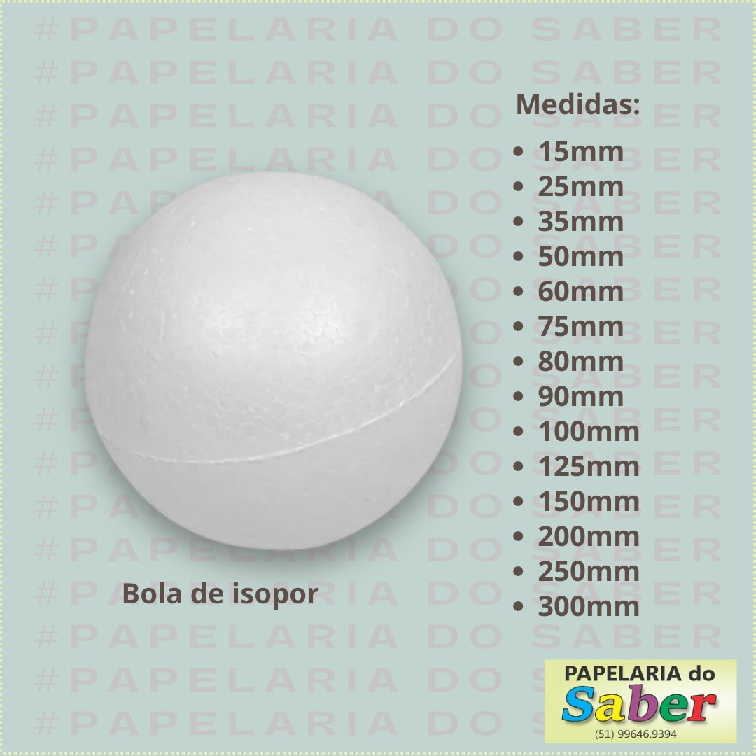 Bola de isopor

🔹Diversos tamanhos
🔸Material: EPS

@papelsaber #PapelariadoSaber #styroform #knauf #boladeisopor #eps #isopor #comerciolocal #compredopequeno #AltoFeliz #RS