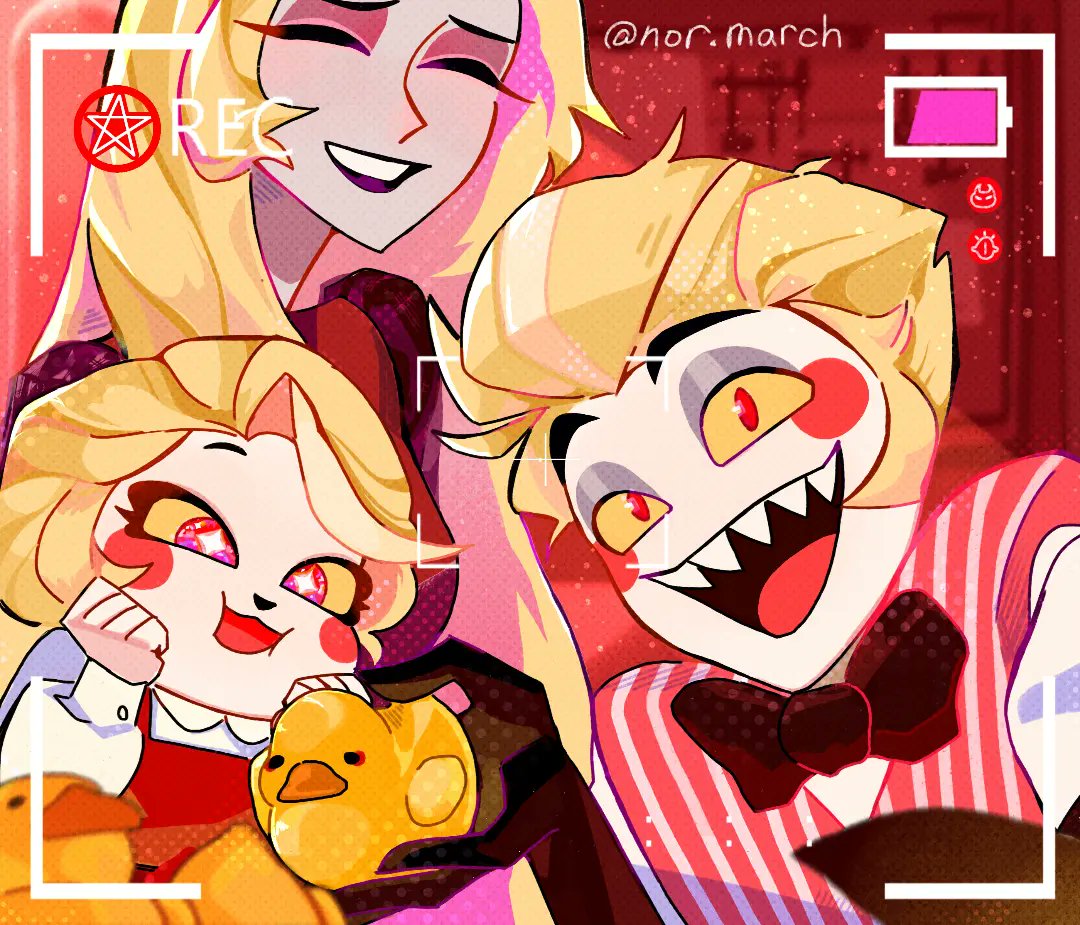 Don't know what the true situation is in Morningstar family, but I would like to draw this! #hazbinhotelart #HazbinHotelCharlie #HazbinHotelLucifer #HazbinHotelLilith #hazbinhotelmorningstar