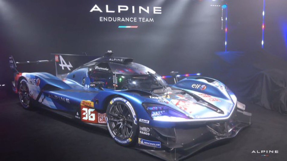 The @AlpineRacing A424 🤩