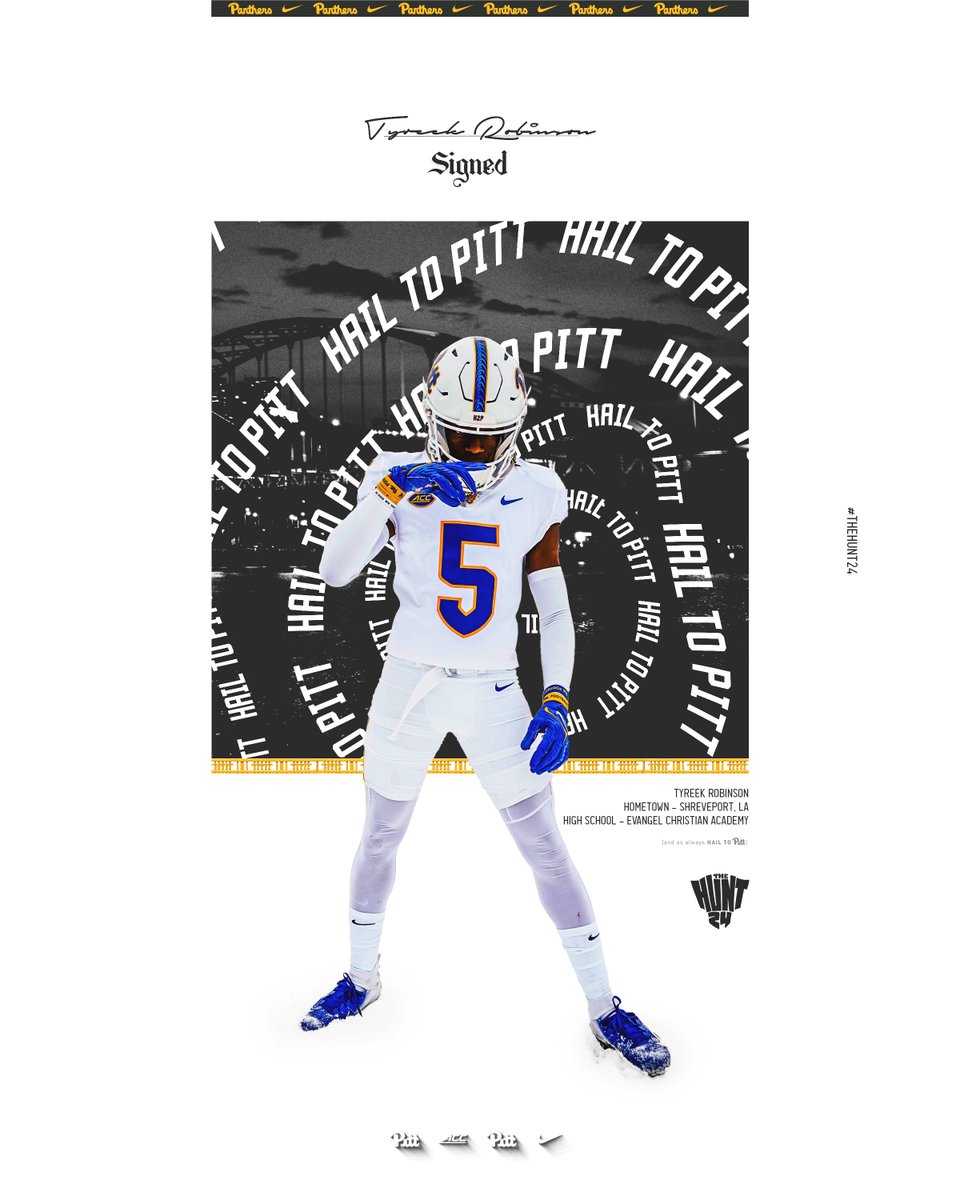 Bringing some sprinter speed from Louisiana up to the Steel City 🔥⚡

Welcome, <a href="/Tyreek7182006/">Tyreek Robinson ✞</a> ✍️ 

#H2P #TheHunt24 #WeNotMe