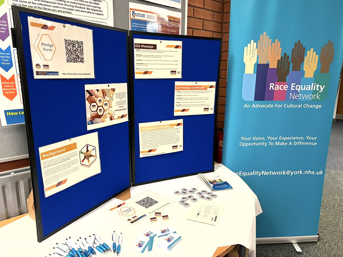 KrishnaDe's tweet image. Have you made the @See_ME_First pledge? The staff led initiative launched this week as part of our commitment to be an open and welcoming organisation treating each other with respect. Find us today at the post grad centre
@YSTeachingNHS Scarborough hospital until 2.30 pm.