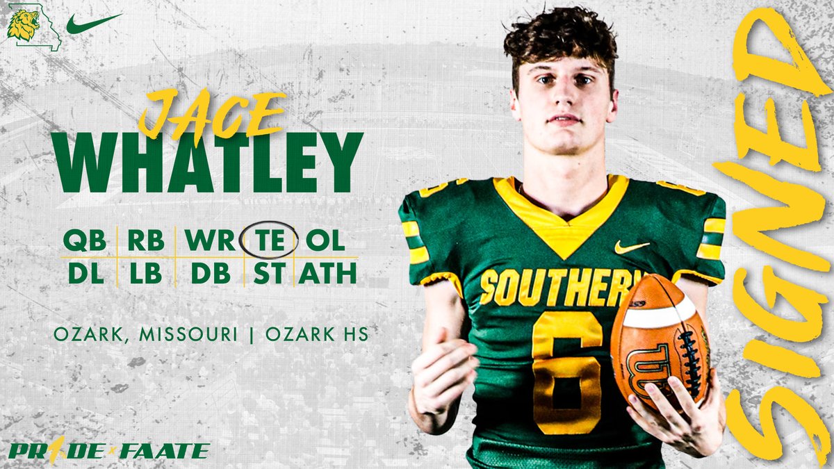 Big WR that transitions well to be a multi-dimensional TE.

Welcome to the Pride, Jace Whatley!

#FAATE x #NSD24