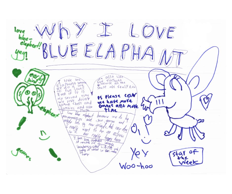 This #LoveBET poster was a collaborative effort - the young creators love the games at Young People’s Theatre and the opportunities to perform. Through it all though, they’re also developing soft skills like teamwork and making lasting friendships ❤️