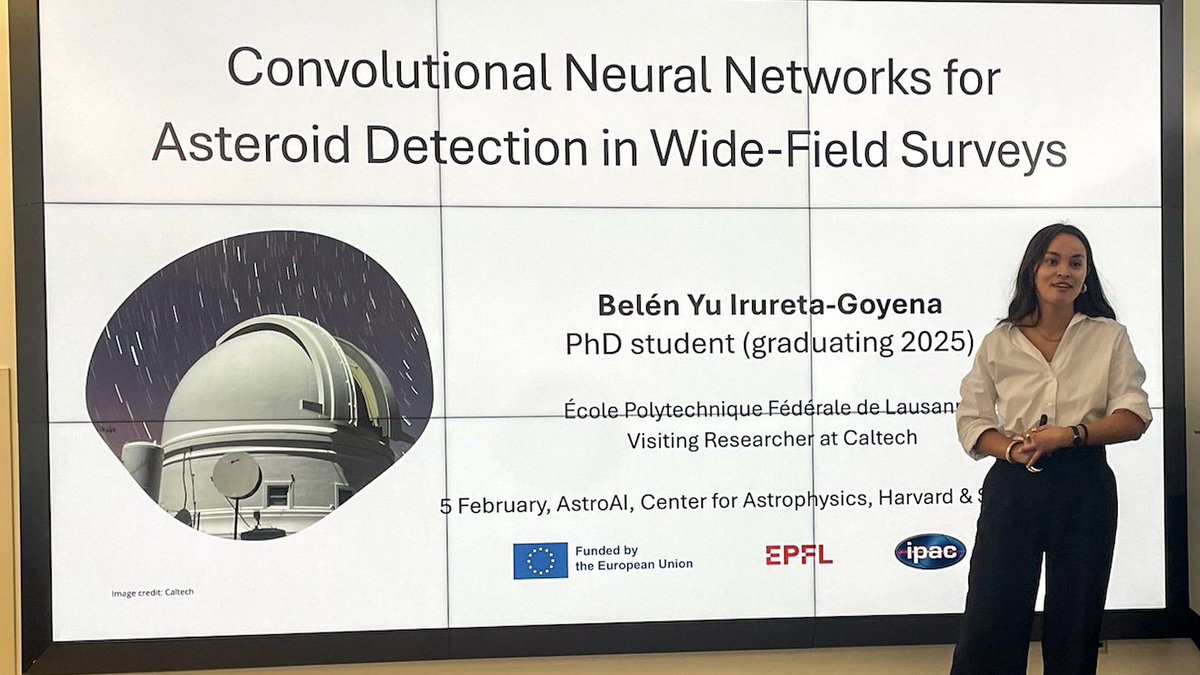 belenirureta's tweet image. ☄️ Unos días muy felices en Boston, presentando un seminario en @MIT y @Harvard sobre cómo detectar asteroides.