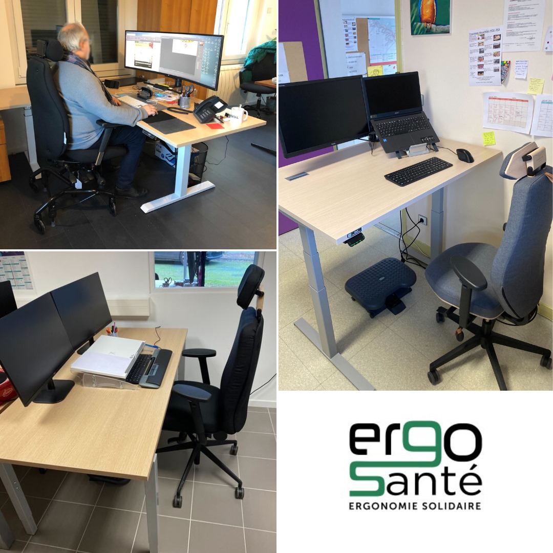 𝘈𝘮𝘦́𝘯𝘢𝘨𝘦𝘮𝘦𝘯𝘵 𝘥𝘦 𝘱𝘰𝘴𝘵𝘦 𝘥𝘦 𝘵𝘳𝘢𝘷𝘢𝘪𝘭 I La sédentarité représente un danger plus grave que le tabagisme.

📷 Demandez l'aménagement de votre poste de travail : ergosante.fr/essai/
📷 Notre catalogue : ergosante.fr/catalogue/

#Ergonomie #TMS #ergonomie