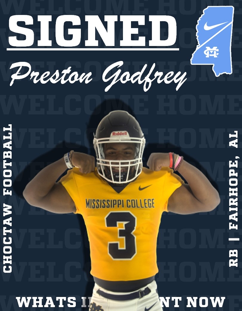 Please welcome <a href="/prestongodfrey3/">Preston Godfrey</a> to the Choctaw Football Family!!!  #WIN #NSD24