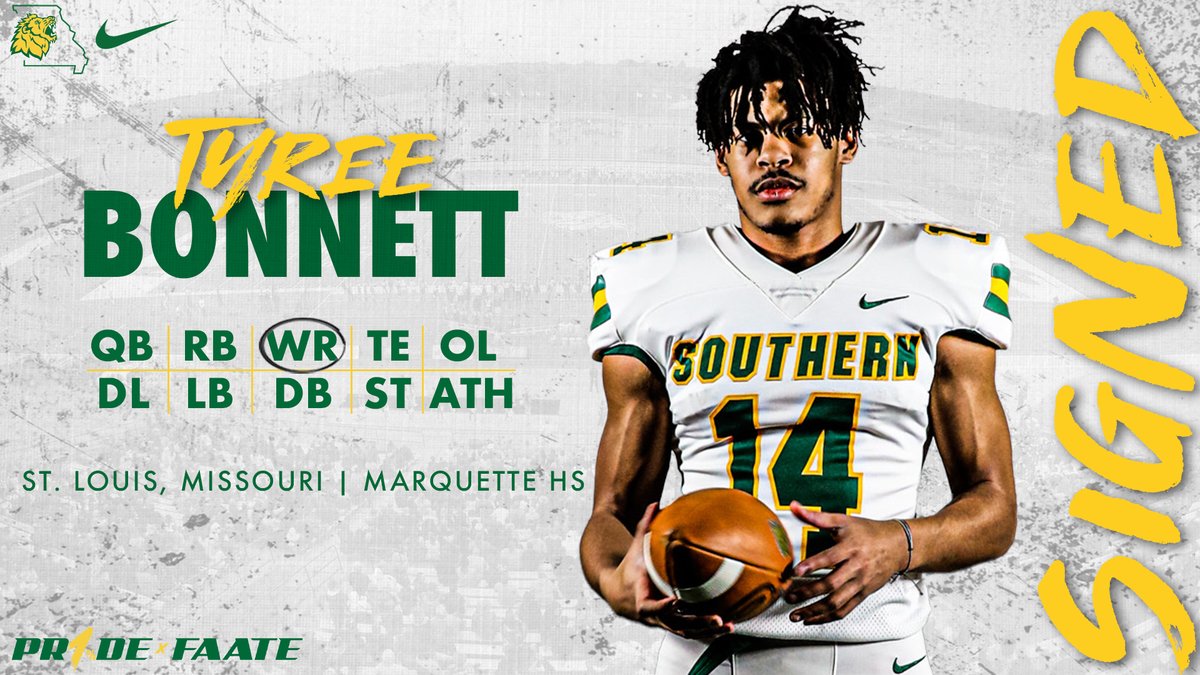 Explosive receiver who creates yards after catch opportunities.

Welcome to the Pride, Tyree Bonnett!

#FAATE x #NSD24