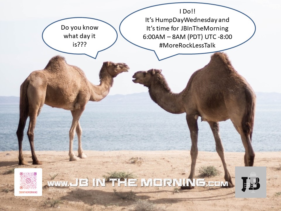 Do YOU know what day it is? and do you know what time it starts? I have the feeling you all do!  Join Me this morning at 0600 PST, (UTC -0800) find my stations at jbinthemorning.com/find-jb <a href="/JBITMOfficial/">JB In The Morning Official</a>