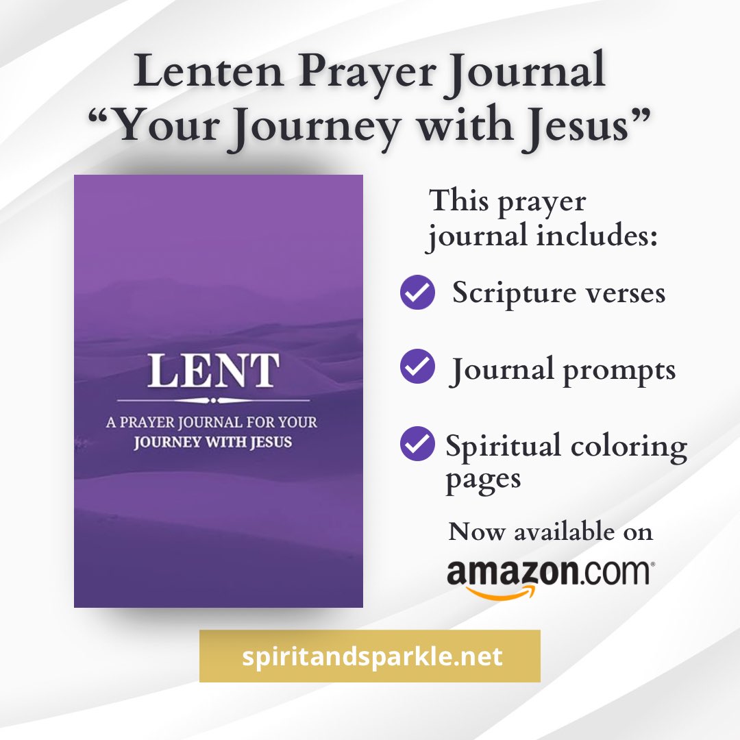 BeimaxCreates's tweet photo. #Lent begins on #AshWednesday, Feb. 14. 💜

Transform your life with my Lenten prayer journal as you “Journey with Jesus.”

Now available on @amazon. Get your copy: https://t.co/XWSr3kZzTR

#lentjournal #Catholiclent https://t.co/gOMUKEOnLP