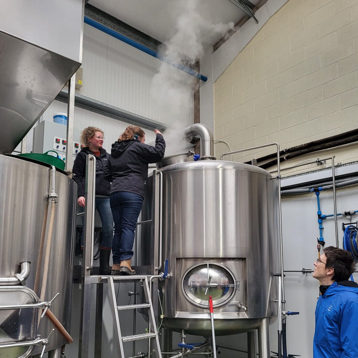 What a #collaboration day yesterday at <a href="/FellBrewery/">Fell Brewery</a>! A company with a shared commitment and ethos to the natural #environment 🌍🍻 We look forward to your team joining us in the field soon #wednesdaythought #restore #rivers