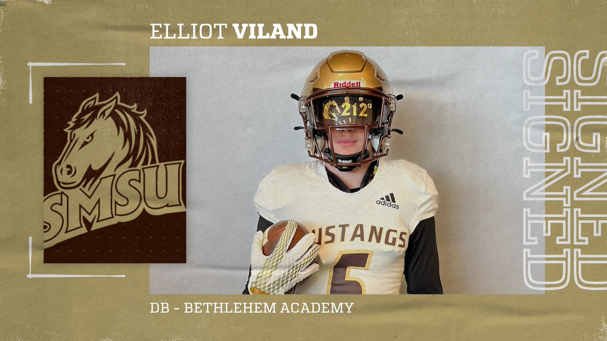 Mustang territory, welcome Elliott Viland DB! 🐴<a href="/ElliottViland/">Elliott Viland</a> #LetsRide