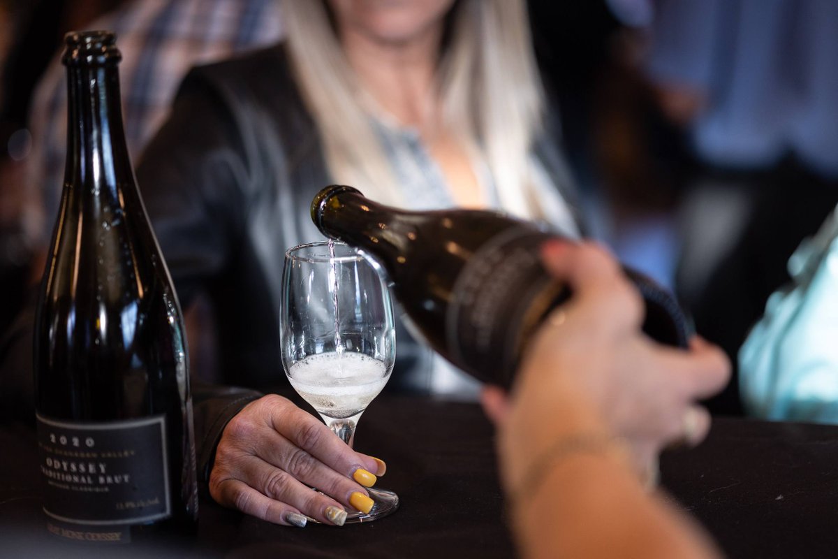 Visit the Estate for an experience on Saturday, February 10th and start your experience with a complimentary glass of sparkling wine. Book your experience for Saturday now through the link bit.ly/42wsoyH. #GrayMonk