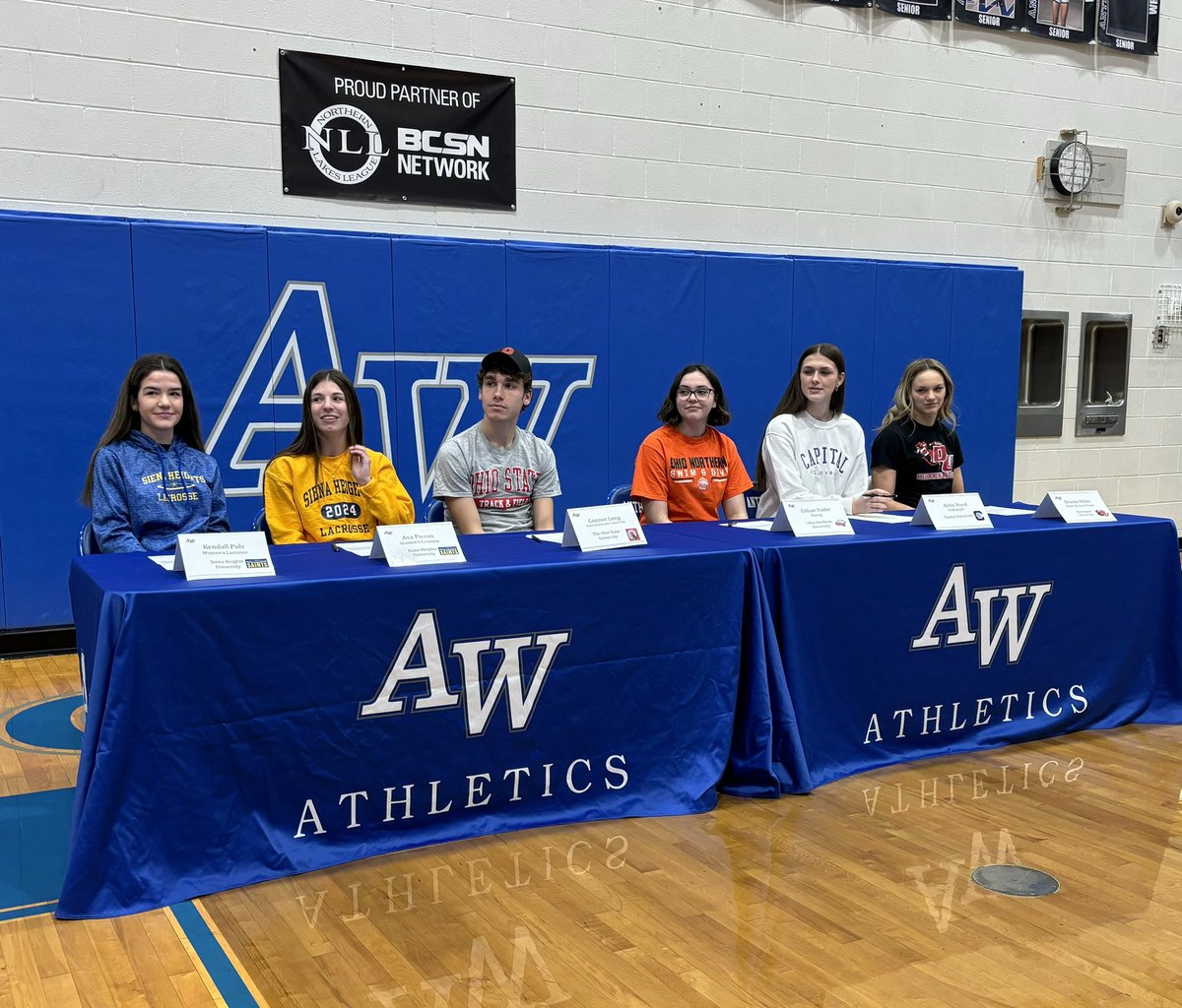 Signing Day starts early at Anthony Wayne (<a href="/AWGenerals1/">AW Athletics</a>) ✍🏻

6️⃣ Generals march toward their futures as collegiate student-athletes, headlined by Connor Long heading to Ohio State for XC &amp; Track