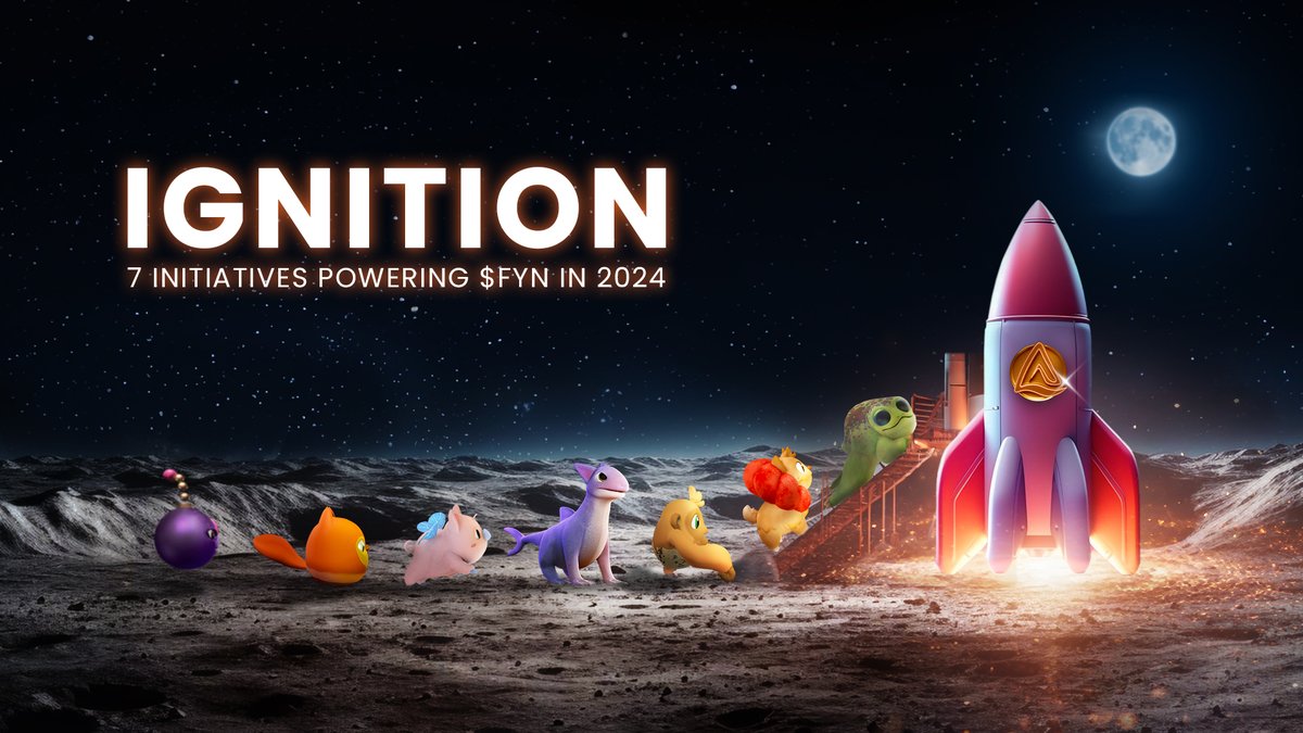 AffynOfficial's tweet photo. 🚀 IGNITION 2024 🚀

Prepare for liftoff! Ignition, our 2024 roadmap, marks the start of our exhilarating journey into the multiple use cases of $FYN.

Embark on this journey with us as we propel towards new horizons this year.

📌 Explore our 7 initiatives here: https://t.co/uTgWU3S7LJ

#MoreFYNTogether #Cryptocurrency