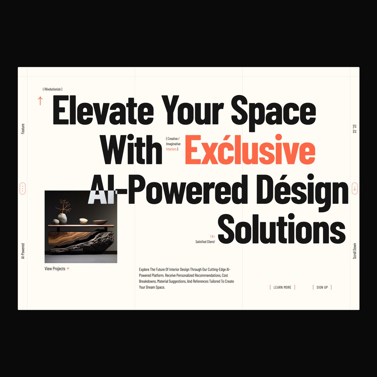 plainthing's tweet image. Our new exploration of AI interior Website called Dream Corner 🌟