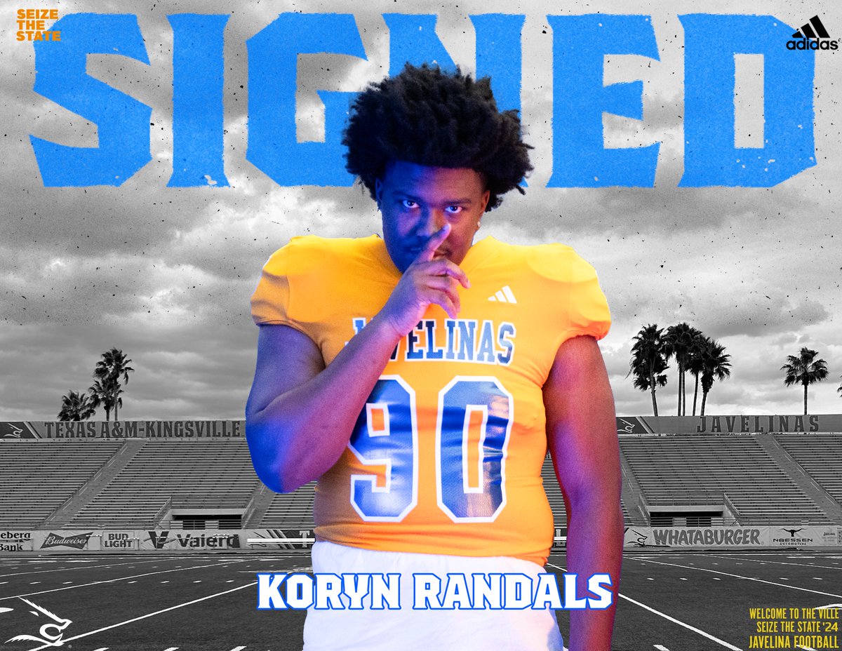 'A physically imposing DL who brings great energy to the field! Long, powerful frame that plays multiple spots on the DL.' From Fort Bend Marshall HS, your newest Javelina is @rockoutkoro! #LosHogs🐗 x #SeizeTheState⛓️