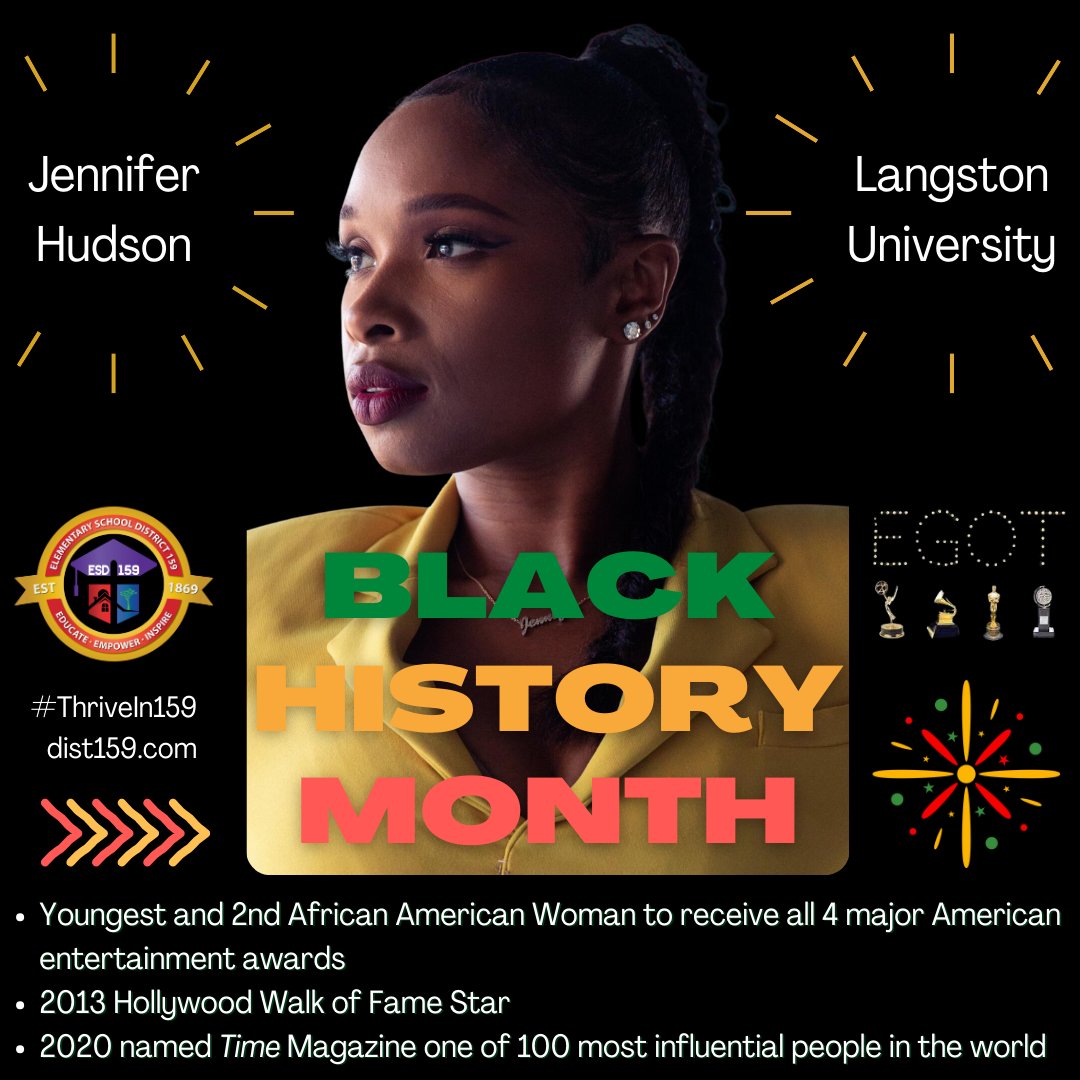 thriveinesd159's tweet photo. HBCU Langston University attendee Jennifer Hudson is entertaining and influential!
#hbcu #ThriveIn159 https://t.co/K4zCqhDyQV