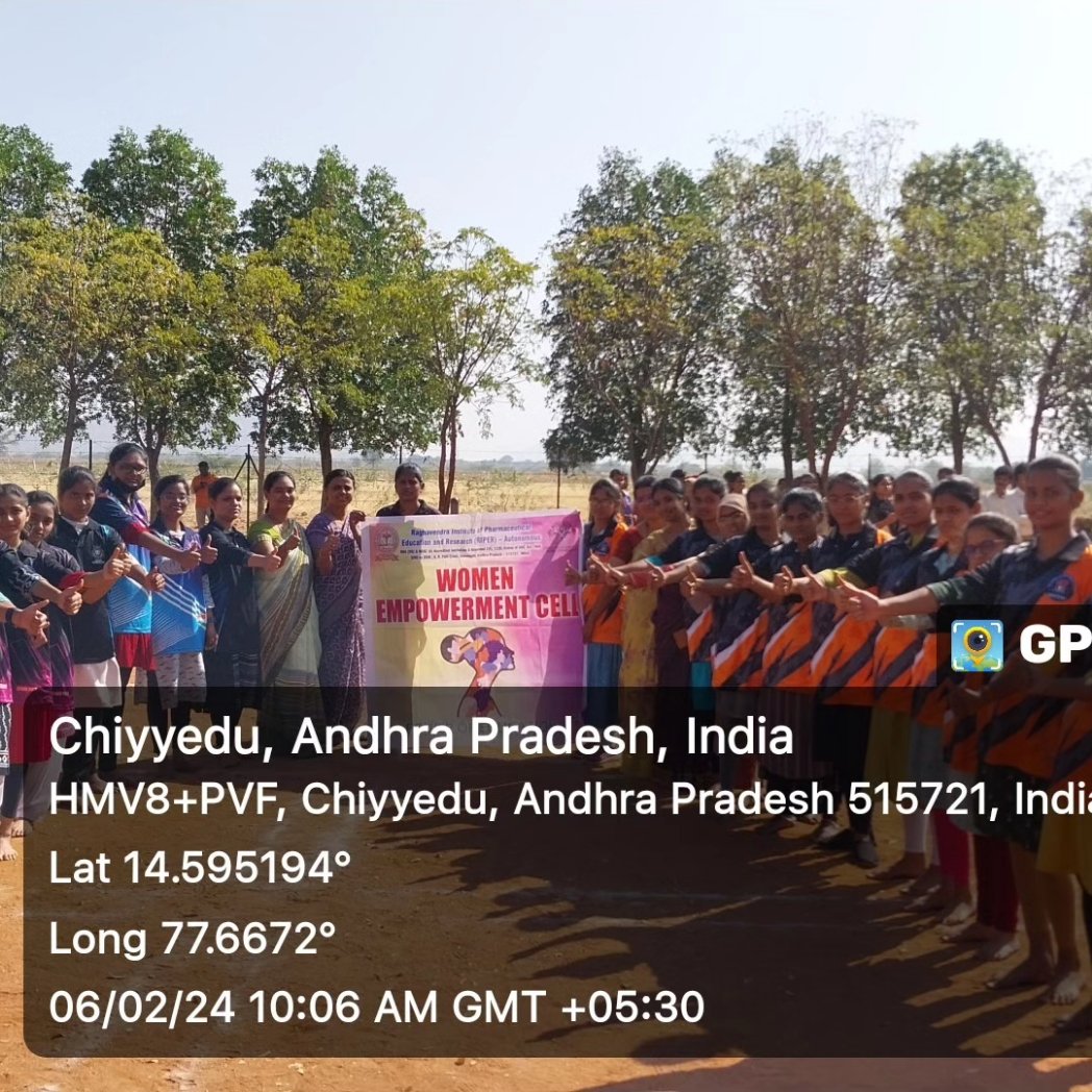 Sports for girl students, Organized by Women Empowerment Cell RIPER- AUTONOMOUS, ANANTHAPURAMU, ANDHRA PRADESH.