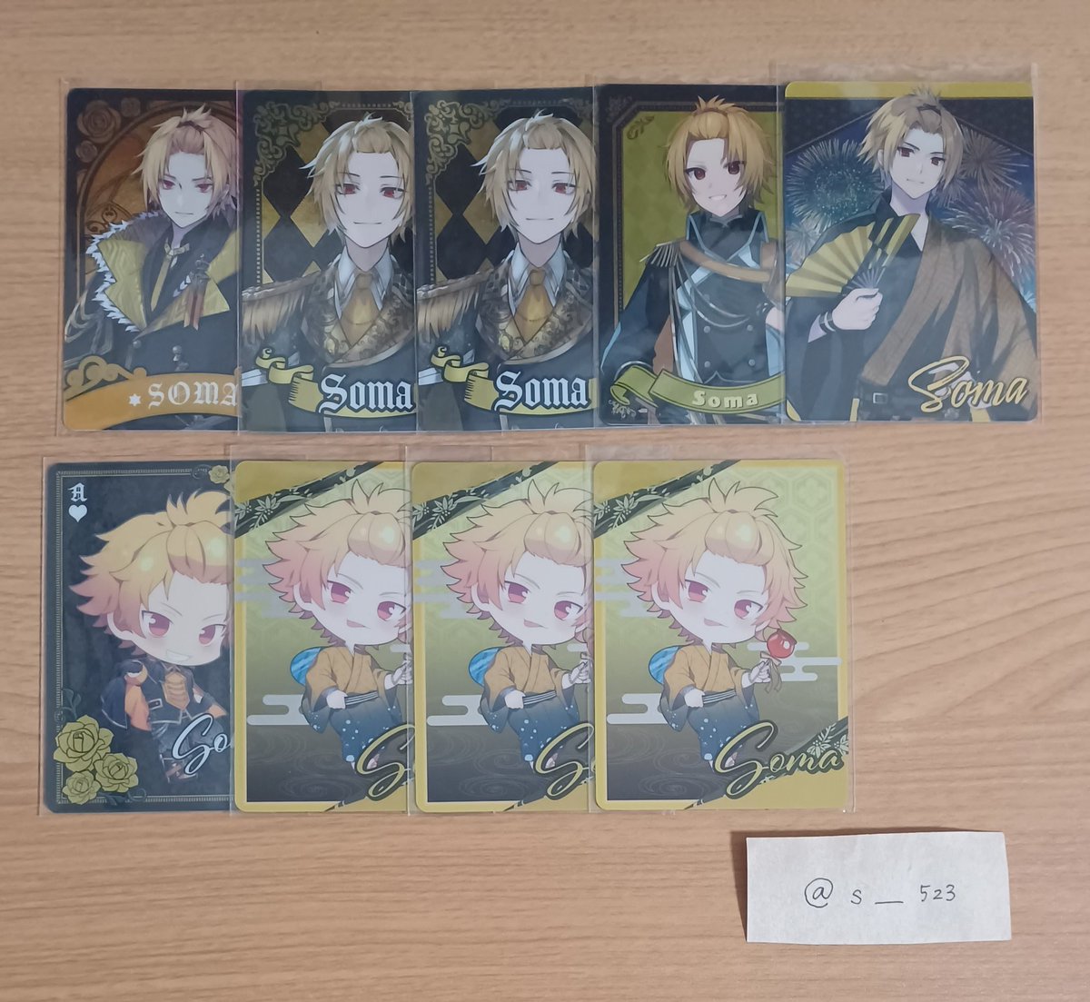 s___523's tweet photo. 譲￤画像1枚目
求￤画像2枚目

※郵送でのお取引
※纏めての方優先

お気軽にお声掛けください🙏🏻

#騎士Aグッズ交換 
#KnightAグッズ交換 https://t.co/K2UlAHAaHO