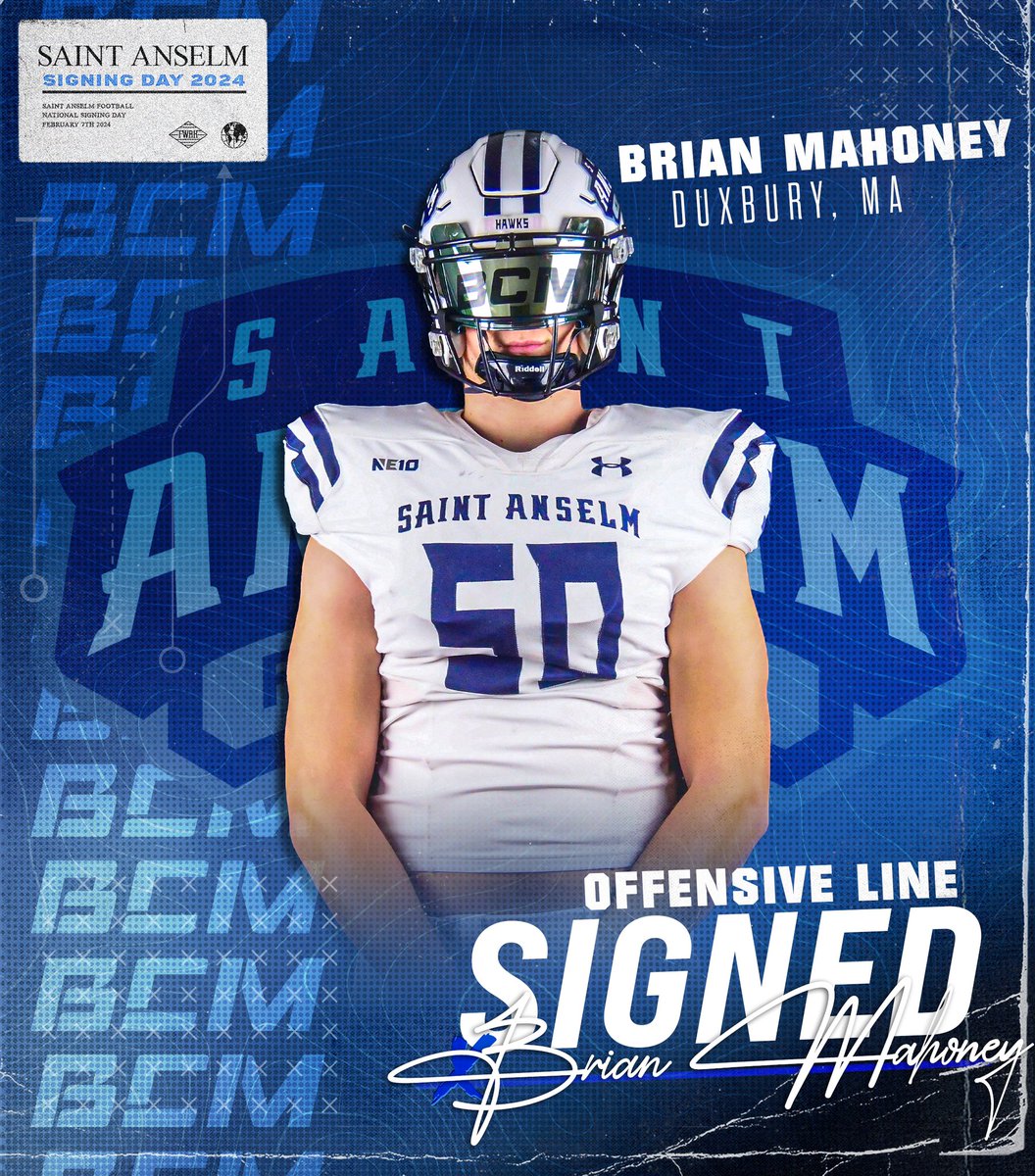 Saint Anselm Football 🏈 #BCM tweet media