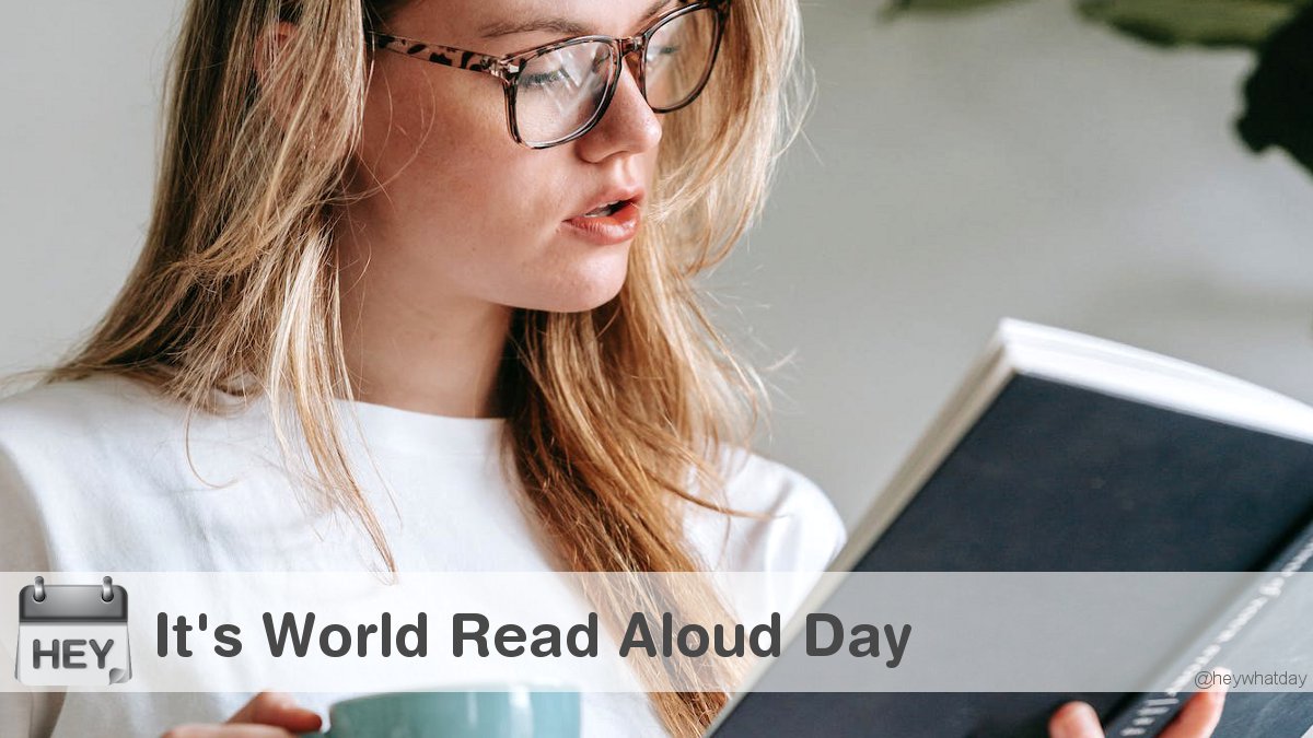 It's World Read Aloud Day! 
#WorldReadAloudDay #WorldReadAloudDay2024 #WRAD2024