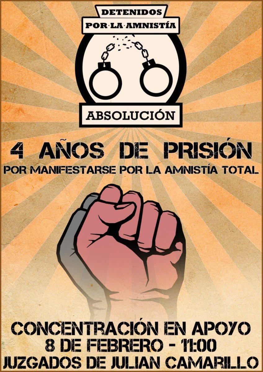 Movimiento Antirrepresivo De Madrid tweet media