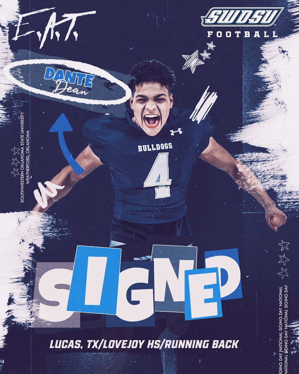 Welcome to the Hilltop ❗️             

Dante Dean | RB
Lucas, TX | Lovejoy HS

#EAT
