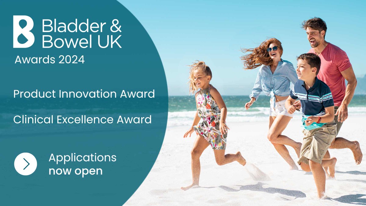 We are excited to announce that the submissions are now open for the Bladder & Bowel UK Awards 2024! If you or your team work in the field of bladder and/or bowel health and make a positive impact to your patients, clients or general public - enter here - bbuk.org.uk/bladder-and-bo…