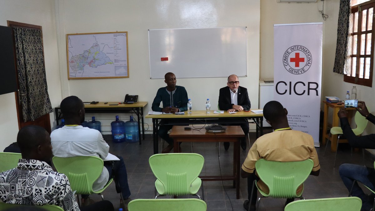 Le CICR #RCA était face aux professionnels des médias ce 07 février. Au menu, la situation humanitaire et l’accès du CICR aux personnes affectées par les conflits armés en Centrafrique, le bilan de ses opérations en 2023, défis et perspectives 2024.