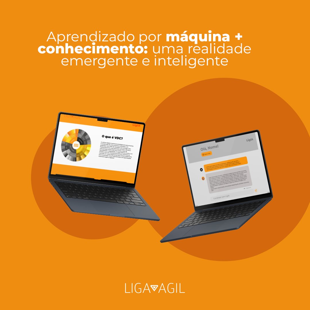 LigaAgil4All's tweet photo. A Liga deu um passo à frente e lançou a LigIA, nossa IA especialista em transformação. Conheça-a em: https://t.co/tz9qHv4NR1 😉

#LigIA #Chat #IA #LigaAgil https://t.co/VeO7iPB9fB