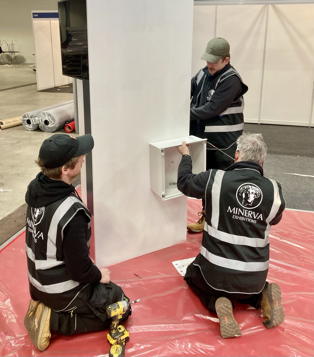 Absolute pleasure to deliver this masterpiece for good friends @CamdenBoss at #southernmanufacturing  this time with a new makeover! Head to stand G310 to meet Conor & Carly, and see all their custom enclosure solutions #customenclosures #standdesign #standbuilders #happyclients