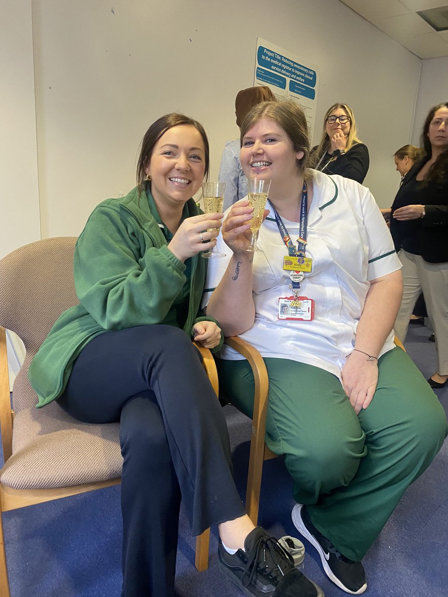 rbhtherapyteam's tweet photo. Happy Apprentice Week 🎉 

And cheers to our award winning apprentices 👏🏼 

Kirsty - Winner of the Apprentice of the Year Award 🌟 

Katie - Winner of the Making a Difference Award 🌟 https://t.co/lD8ySvXGlH