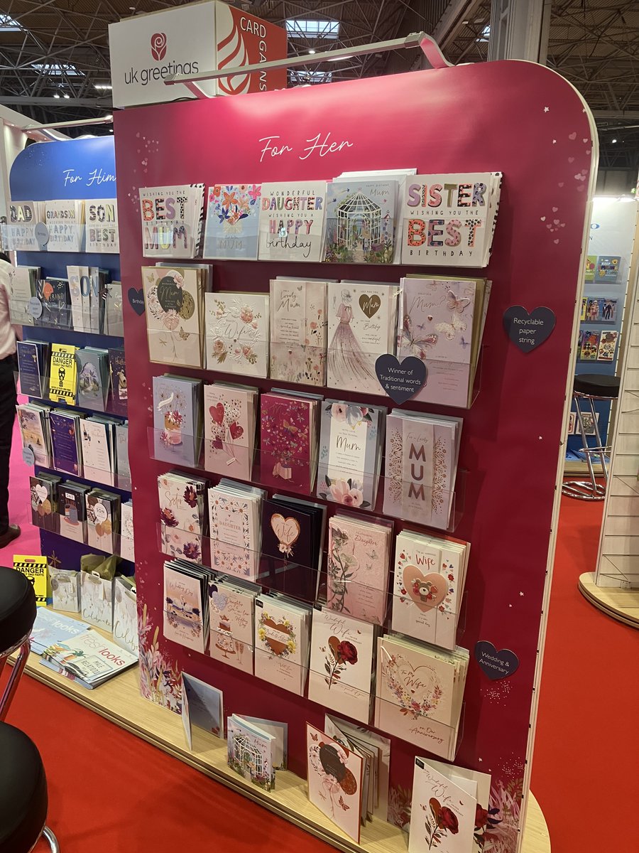 Having won the award for Best Words & Sentiment range at the prestigious Henries awards, we are proud to be previewing these beautiful editorially led cards, across all key captions at Spring Fair.