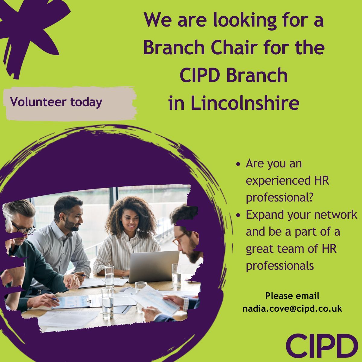 CIPDlincs's tweet photo. We're recruiting! We are on the #search for a new #BranchChair. This is a wonderful #volunteering opportunity  to join a group of fellow HR professionals, working with and representing the #CIPD in #Lincolnshire. https://t.co/qPIrFST01j