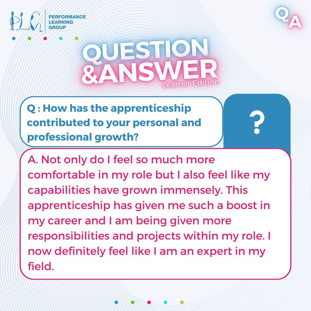 PLGrp's tweet photo. ⭐Learner Spotlight!! ⭐

For #NationalApprenticeshipWeek we wanted to ask our learners directly how they felt the apprenticeship have benefitted them.
We sat down with Zoe from Young's who has completed her Level 5 L&amp;D with PLG.
Here is what she had to say...👇 

#NAW2024 #PLG https://t.co/JEKfbSFNTr