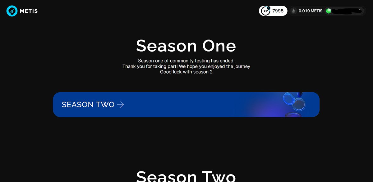CiscoCANFT's tweet photo. Ya está aquí la 2da temporada del #CommunityTesting incentivado de #Metis
La mala noticia: Yo no se pueden hacer las actividades de la S1
La buena: Menos de 40k wallets completaron S1, pero como tú seguiste mi guía estás conmigo en el tope y con ventaja💪
Ahora vamos la S2... https://t.co/xYT1A2vTYj