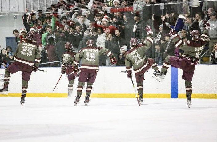 BoscoPride's tweet photo. COUNTY FINAL hockey game tonight against the bozos we beat yesterday in basketball. Theme is Maroon out. Puck drops at 8. Attendance is Mandatory.Lets get another dub over our littlest sons. #iceman #MassOwnsMax #ToriSpits #joeisstillfat https://t.co/zUXoCajxt1