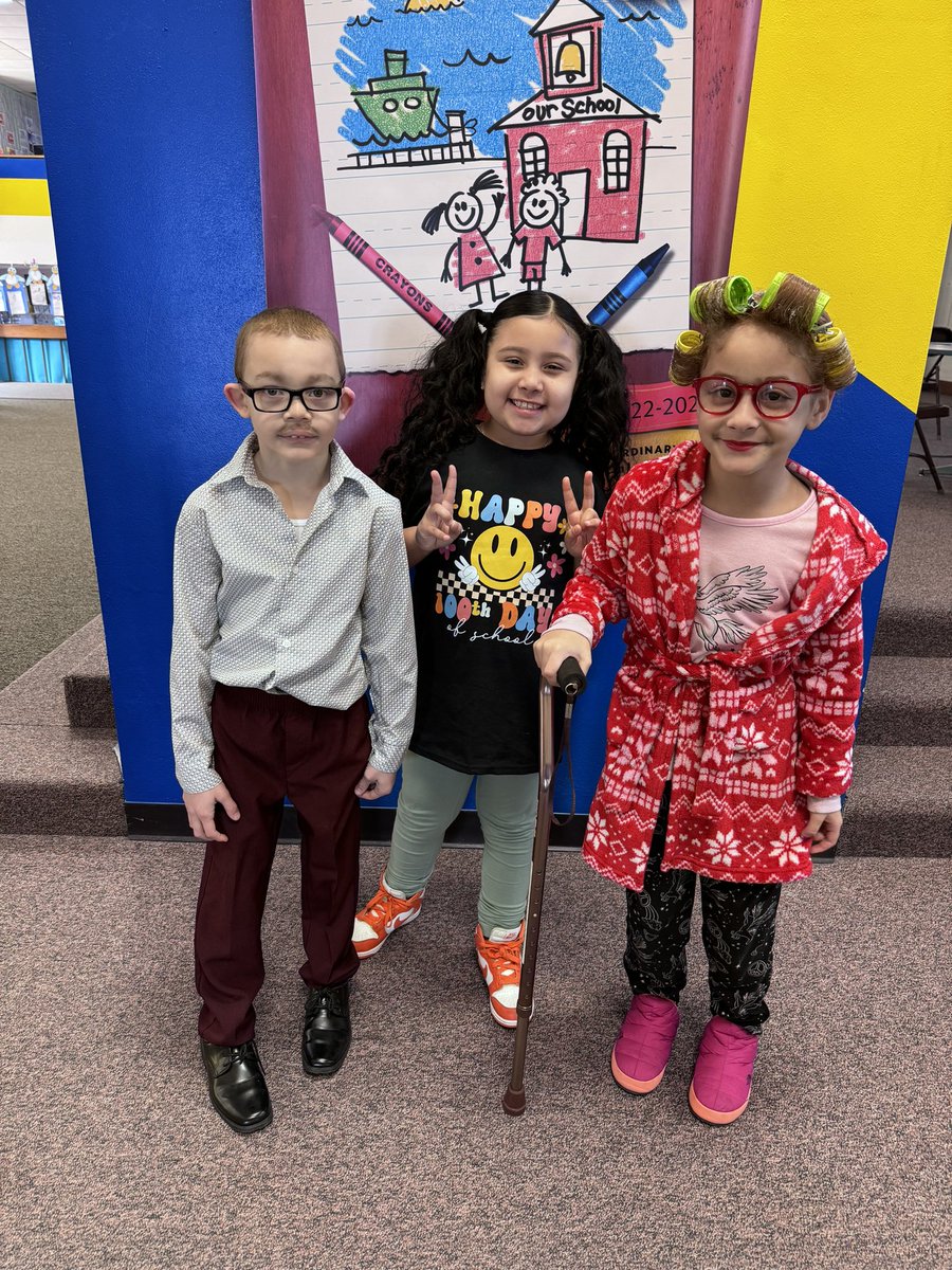 Happy 💯 day of school!!! 💙💛 @WilliamPennES @BethlehemAreaSD