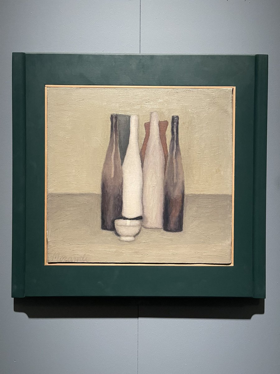 Smontando la mostra di Morandi