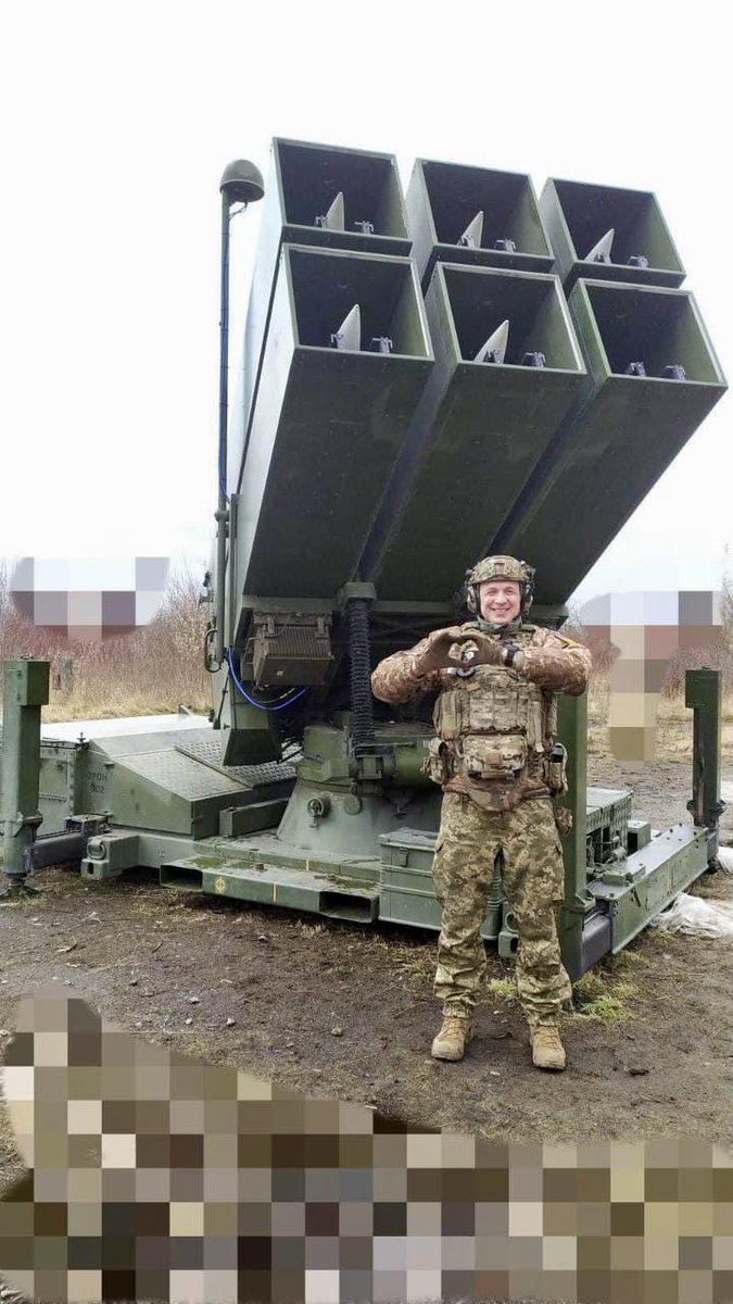 Osinttechnical's tweet photo. Western-supplied NASAMS medium range air defense system in Ukrainian service. https://t.co/ifQeiaK0Ja