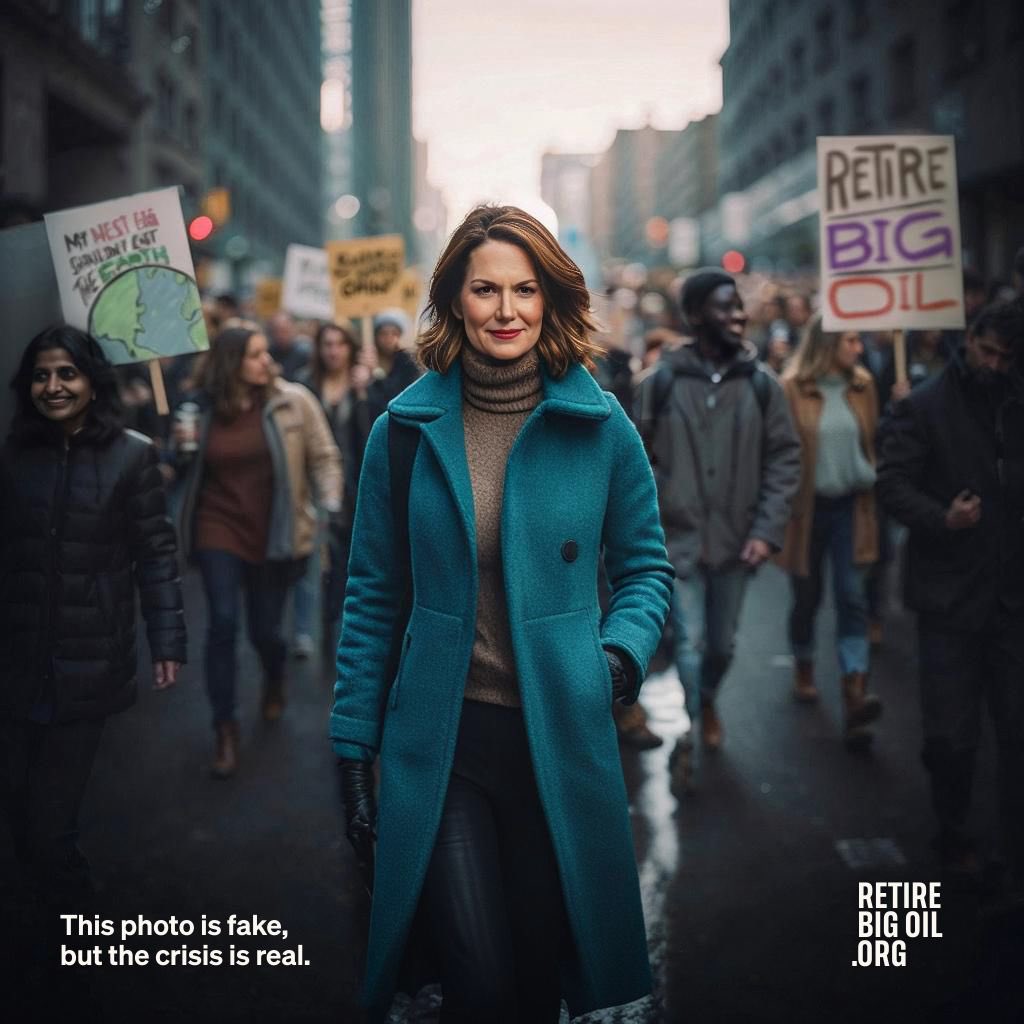 99% of Americans invested in a 401(k) plan are forced to invest in oil + gas companies. I’m marching virtually to get Wall Street to give 🌎 friendly options. Join me? RetireBigOil.org #RetireBigOil 

😎Get your own fake photo on <a href="/RetireBigOil/">RetireBigOil</a> site to show the real crisis!