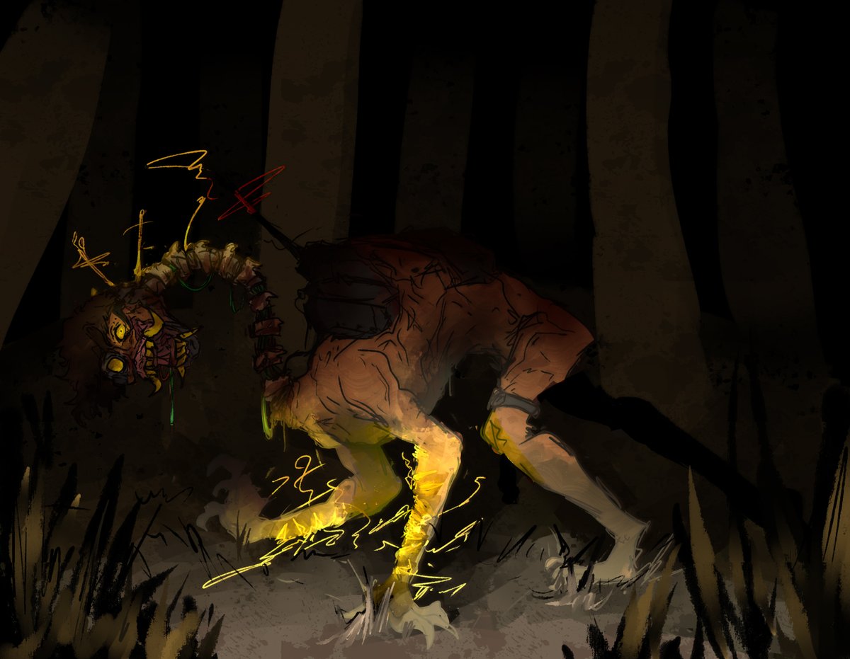 farideacs's tweet photo. @wyrdle @ibrahimradhiah Ahh tysm for the recommendation!!
Hullo, I'm Fared, a disabled freelance illustrator from 🇲🇾 and I LOVE doing horror art, and I specialise in body horror and creature/monster design specifically! I can also do gore, but I'll share examples only upon request. Examples: https://t.co/JYnNVqjkPl