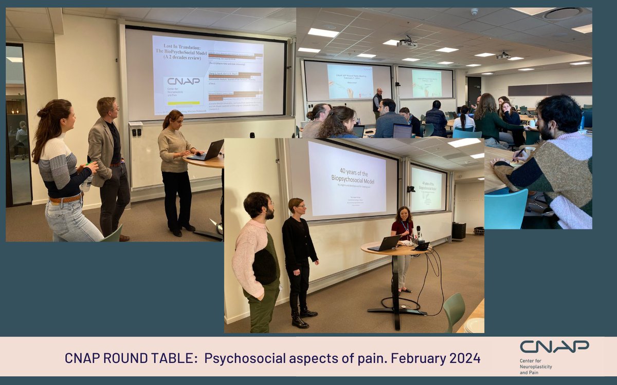 CNAP-AAU (@cnap_aau) on Twitter photo <a href="/CNAP_AAU/">CNAP-AAU</a> 28th Round Table on Psychosocial Aspects of Pain - Is the Biopsychosocial Model Lost in Translation? Inspiring presentations by <a href="/CNAP_AAU/">CNAP-AAU</a> postdocs and PhD. fellows <a href="/aausund/">AAU SUND</a> <a href="/GrundforskFond/">Danmarks Grundforskningsfond</a> <a href="/dkforsk/">Dansk Forskning</a> <a href="/CNAP_AAU/">CNAP-AAU</a> 28th Round Table on Psychosocial Aspects of Pain - Is the Biopsychosocial Model Lost in Translation? Inspiring presentations by <a href="/CNAP_AAU/">CNAP-AAU</a> postdocs and PhD. fellows <a href="/aausund/">AAU SUND</a> <a href="/GrundforskFond/">Danmarks Grundforskningsfond</a> <a href="/dkforsk/">Dansk Forskning</a>