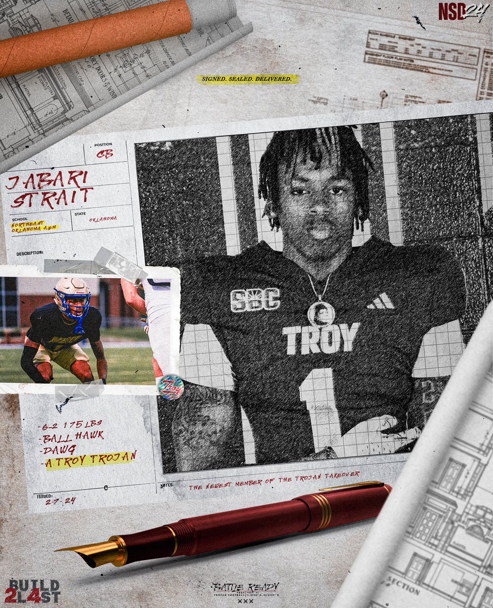 TroyTrojansFB's tweet photo. Welcome, Jabari Strait (@J4_era) to the Troy Family!

#BattleReady | #OneTROY ⚔️🏈 https://t.co/3MWK5sltZZ