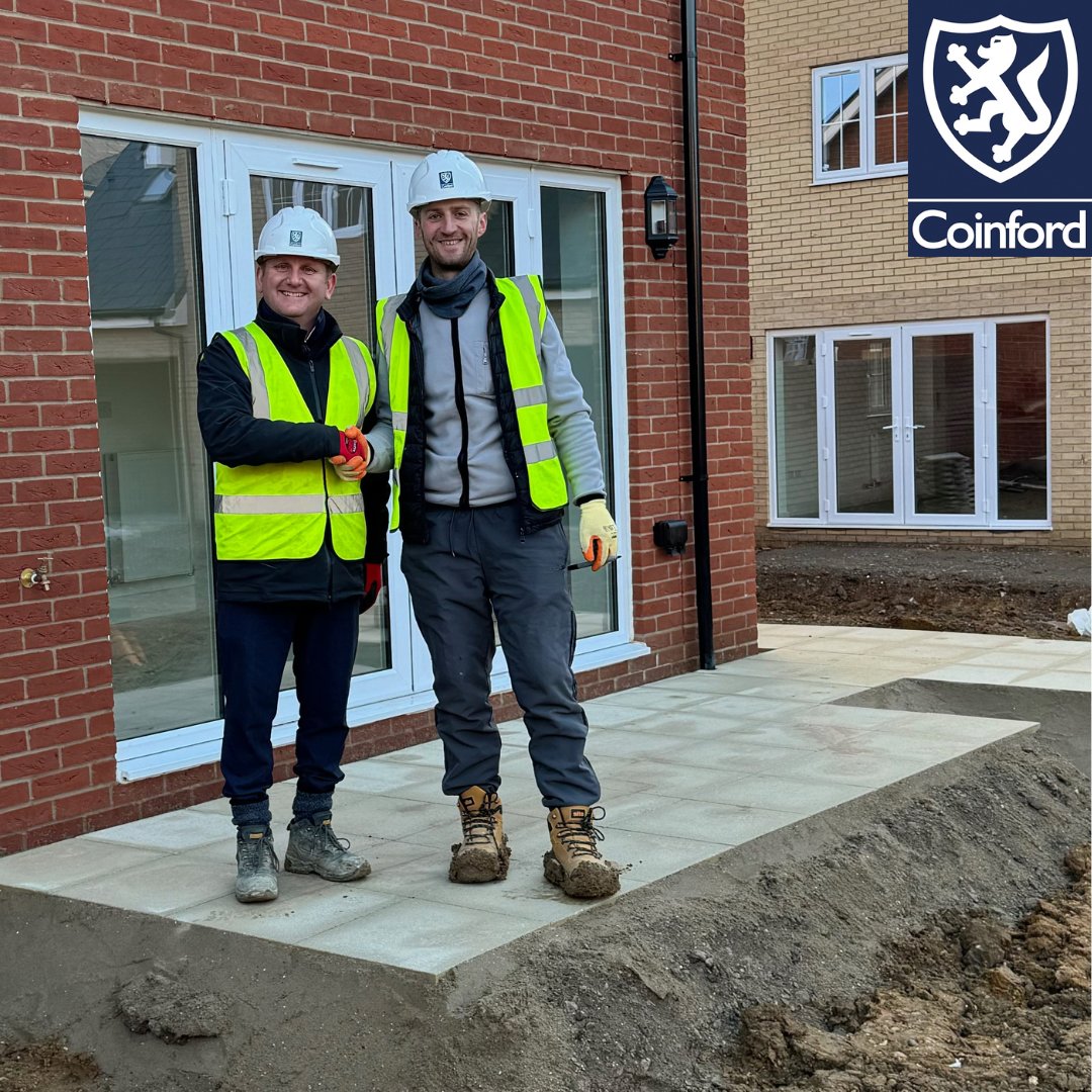 CoinfordUK's tweet image. Coinford would like to say a big  Congratulations to Panagiotis -He has won Pride In The Work Award on our Colchester project. 
Excellent Work!
#coinford #prideinthework #groundworks #externals #colchester #pride #welldone #appreciation #dedication